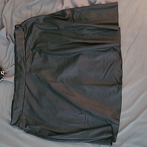Faux Leather Skirt